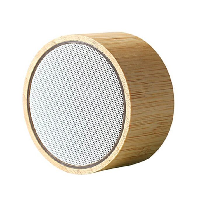 Eco-friendly bamboo bluetooth speaker with TF card