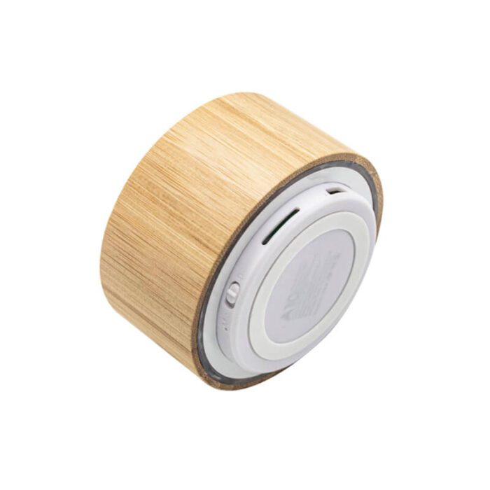 Eco-friendly bamboo bluetooth speaker with TF card