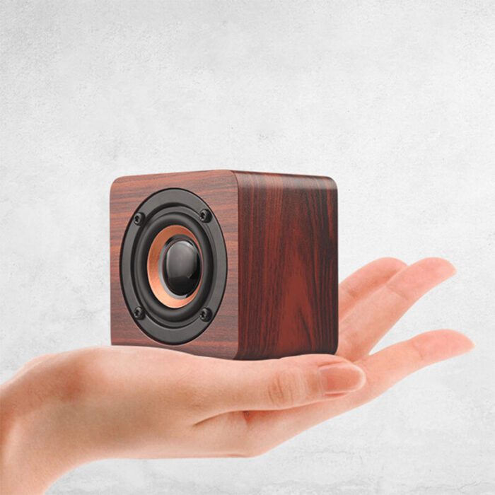 Eco-friendly wooden bluetooth speaker