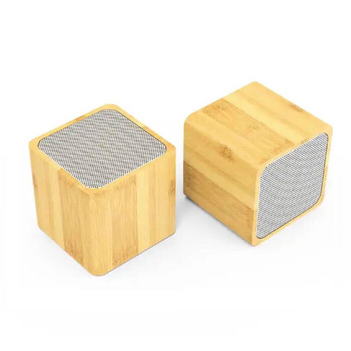 Eco-friendly bamboo bluetooth speaker