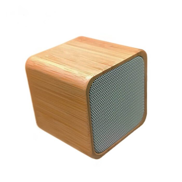 Eco-friendly bamboo bluetooth speaker