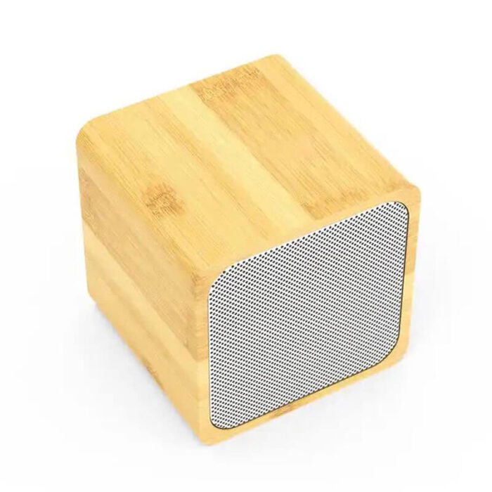 Eco-friendly bamboo bluetooth speaker