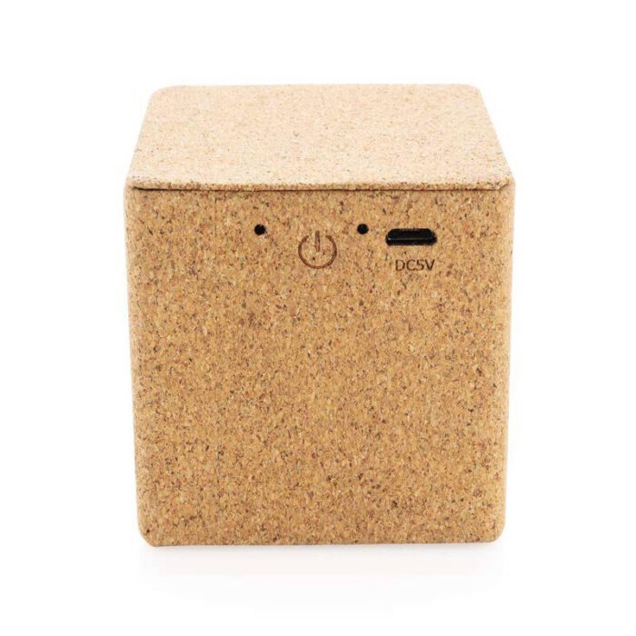 Eco-friendly cork bluetooth speaker