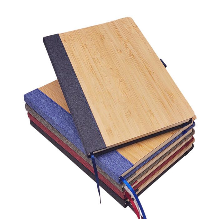 Eco-friendly bamboo notebook