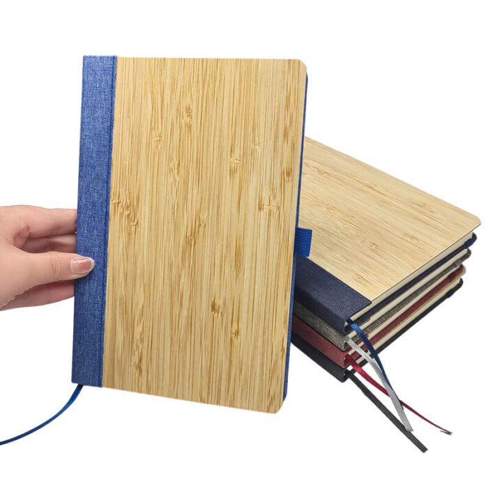 Eco-friendly bamboo notebook