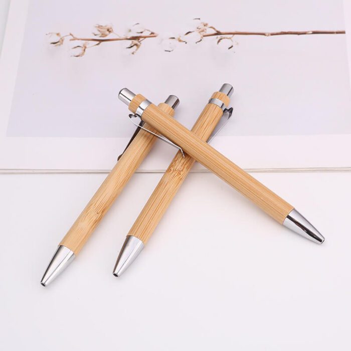 Eco-friendly bamboo ballpoint pen