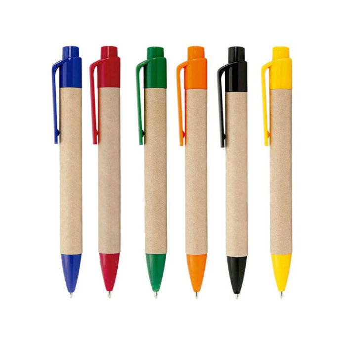 Eco-friendly kraft paper ballpoint pen