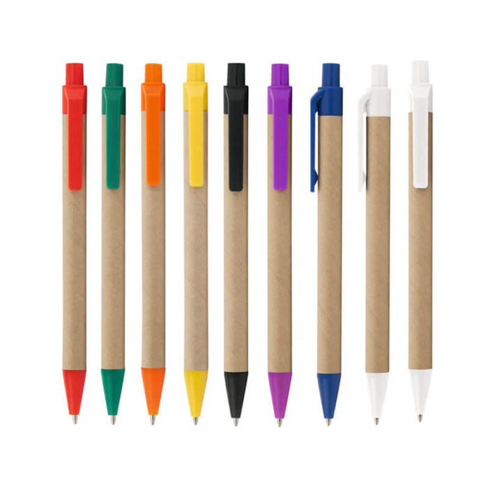 Eco-friendly kraft paper ballpoint pen