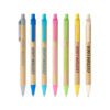 Eco-friendly wheat straw kraft paper ballpoint pen