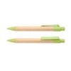 Eco-friendly wheat straw kraft paper ballpoint pen