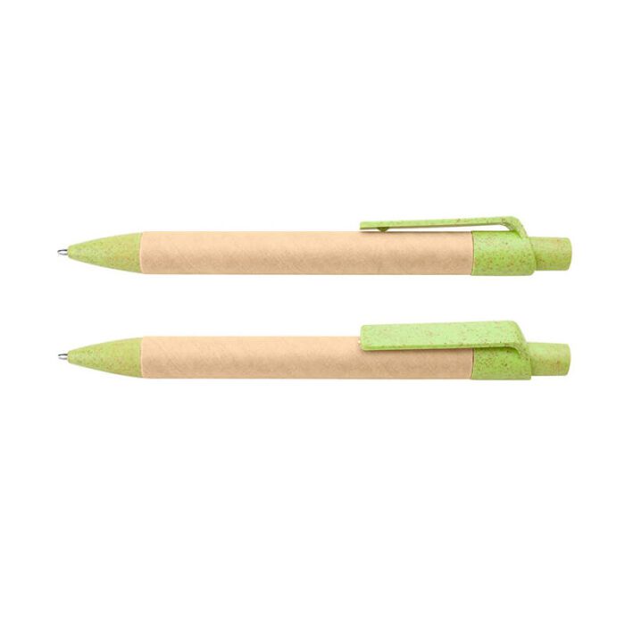 Eco-friendly wheat straw kraft paper ballpoint pen