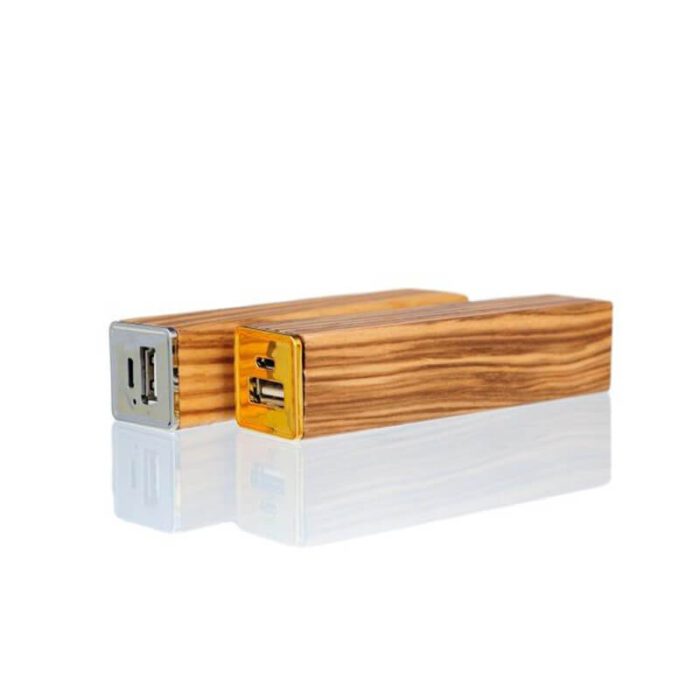 Eco-friendly wooden tube powerbank