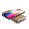 Eco-friendly wheat straw powerbank cork wireless charger