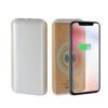 Eco-friendly wheat straw powerbank cork wireless charger