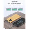 Eco-friendly bamboo fast charging powerbank 22.5W 10000mAh
