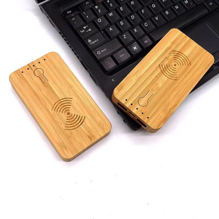 Eco-friendly bamboo powerbank