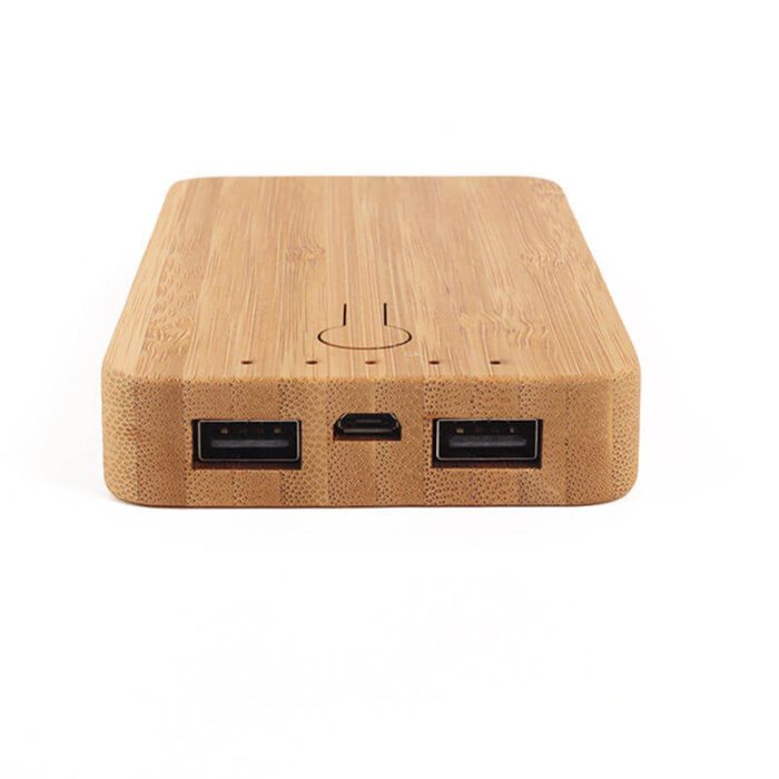 Eco-friendly bamboo powerbank