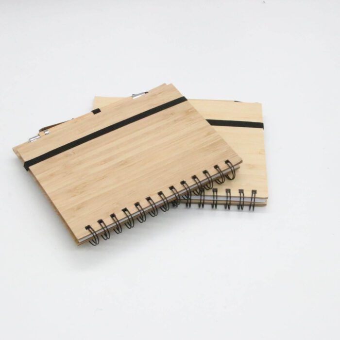 Eco-friendly bamboo pen & notebook set