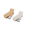 Eco-friendly Wheat Straw Swivel USB Flash Drives