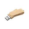 Eco-friendly Wheat Straw Swivel USB Flash Drives